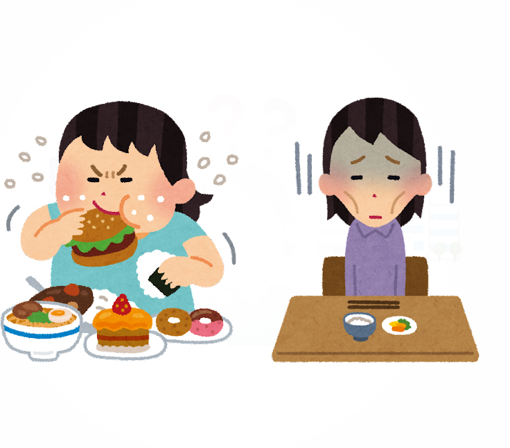 食生活の乱れ