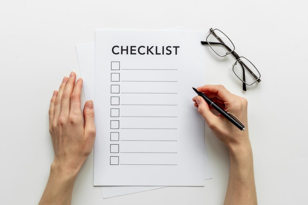 チェックリスト