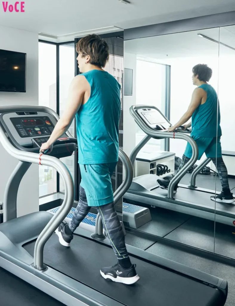 ドレッドミルでのウォーキング